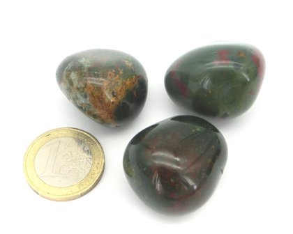 Heliotroop knuffelsteen (mystieke steen) 20-25 gram
