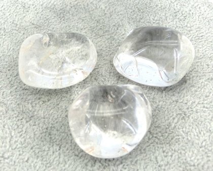Bergkristal knuffelsteen 10 gram