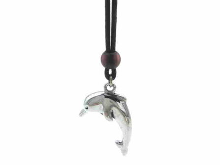 Dolfijn hanger aan koord