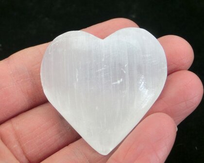 Seleniet hart (Engelensteen) 4 cm