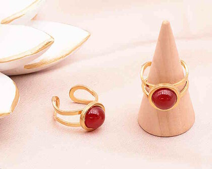 Carneool ring