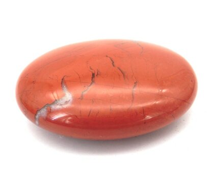 Rode jaspis handsteen 35 gram