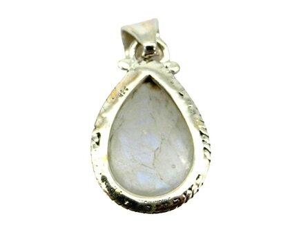 Maansteen hanger in 925 zilver
