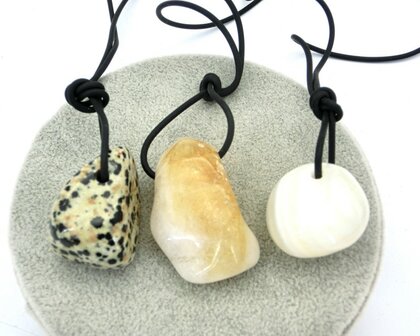 Voordeelmix geboorde hangers XL