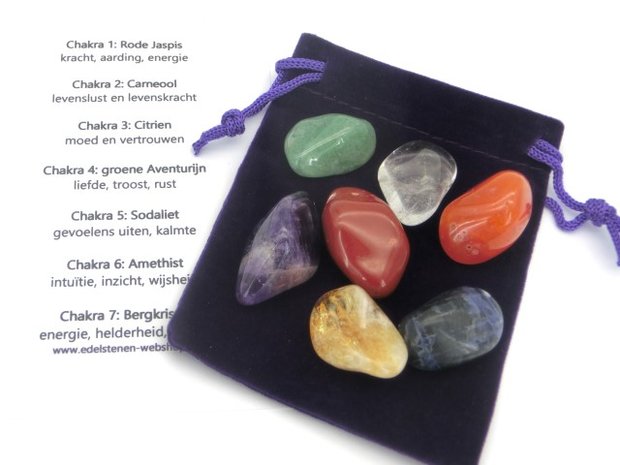 Chakra stones