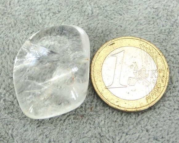 Bergkristal knuffelsteen 10 gram