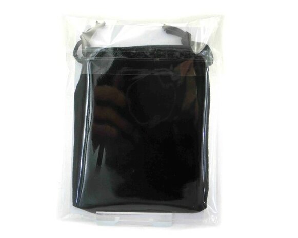 Love you to the moon geschenkzakje (incl. zwarte fluwelen buidel)