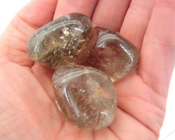 Rookkwarts knuffelsteen 20-30 gram
