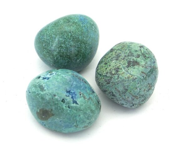  Chrysocolla knuffelsteen 10 - 20 gram klein (A-kwaliteit)