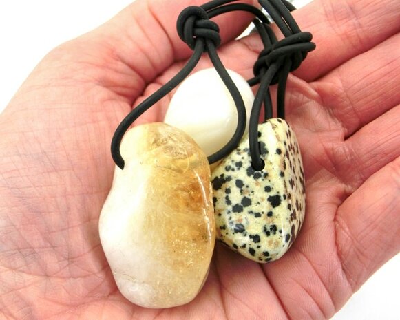Voordeelmix geboorde hangers XL