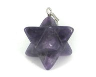 Amethist Merkaba hanger Amethist Merkaba hanger