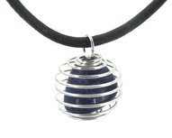Spiraal hanger met Lapis Lazuli Spiraal hanger met Lapis Lazuli