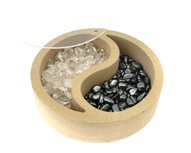 Houten Yin Yang doosje (exclusief inhoud) Houten Yin Yang doosje (exclusief inhoud)