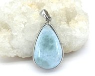 Larimar hanger in zilver Larimar hanger in zilver