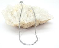 Edelstaal bolletjes ketting 50 cm, 1,5 mm dik Edelstaal bolletjes ketting 50 cm, 1,5 mm dik