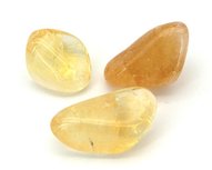 Citrien knuffelsteen klein (10 gram) Citrien knuffelsteen klein (10 gram)