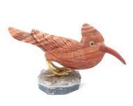 Vogel Jaspis op Amethist 69 gram Vogel Jaspis op Amethist 69 gram