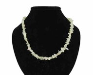 Splitketting lichte Jade Splitketting lichte Jade