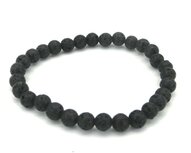 Powerbead armband Lava 6 mm Powerbead armband Lava 6 mm