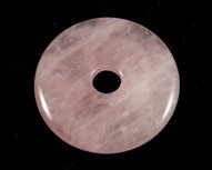 Donut Rozenkwarts 4 cm Donut Rozenkwarts 4 cm