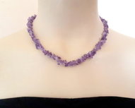 Splitketting Amethist Splitketting Amethist