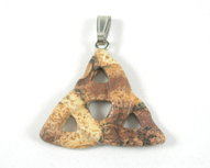 Hanger Triquetra Landschapsjaspis Hanger Triquetra Landschapsjaspis