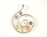 Chakra spiraal hanger Chakra spiraal hanger