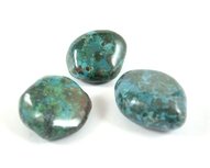Chrysocolla knuffelsteen 2-4 gram (A-kwaliteit) Chrysocolla knuffelsteen 2-4 gram (A-kwaliteit)
