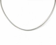 Edelstaal ketting 50 cm, 2 mm dik Edelstaal ketting 50 cm, 2 mm dik