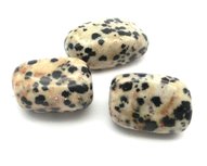 Jaspis Dalmatiër knuffelsteen mini Jaspis Dalmatiër knuffelsteen mini